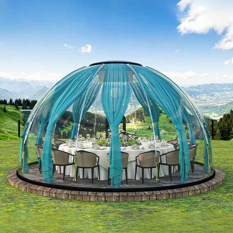 跨境直供红打园林餐厅店PC星空房防暴卡雨防风咨询客服民网宿酒户