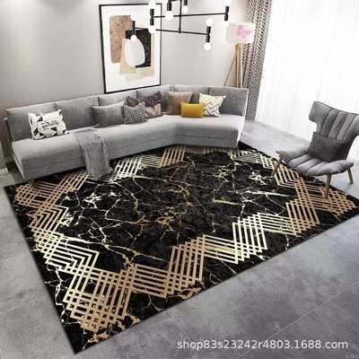 carpet欧式客厅地毯高级感茶几毯耐脏耐磨地垫现代轻奢沙发地毯