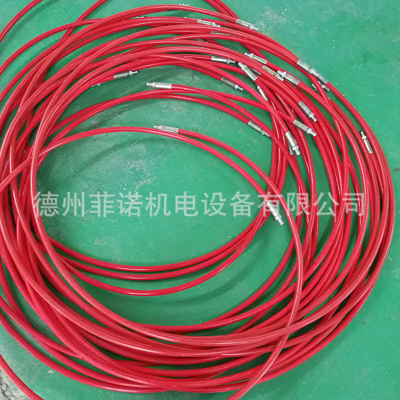 定制1-280Mpa超高压测压软管水清洗水射流聚氨酯软管总成液压油管