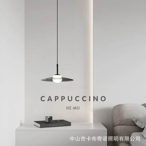 意式极简 餐厅吊灯玻璃吧台书房北欧创意高级现代简约卧室床头灯