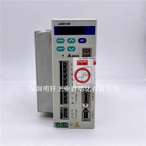 ASD-A1521-AB 台达伺服驱动器 中达电通伺服器ASDA-AB 1.5KW 220V