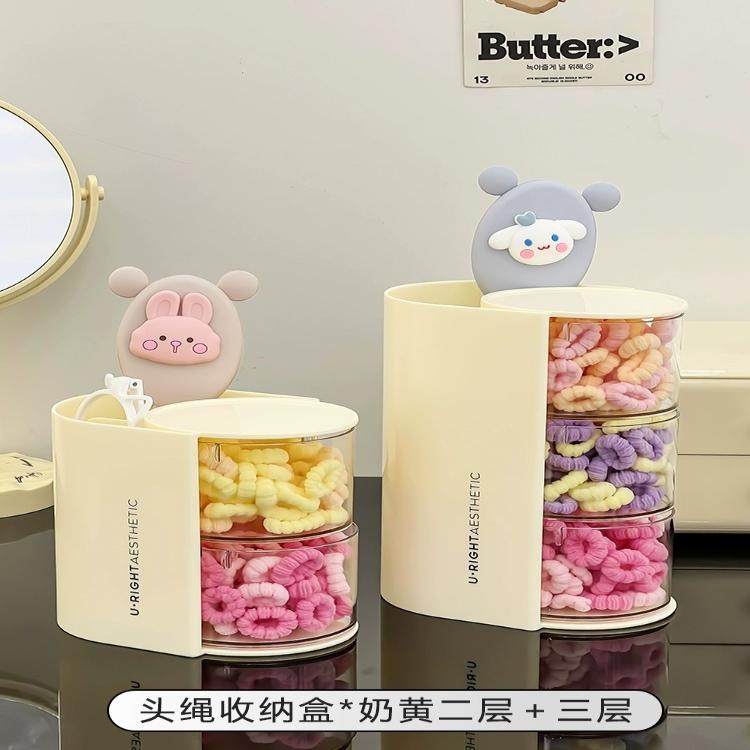 首饰收纳盒儿童可爱桌面大容量皮筋头花发卡收纳神器发饰整理盒,饰品/流行首饰/时尚饰品新,首饰箱,淘宝优惠券,粉丝福利购,淘宝优惠卷