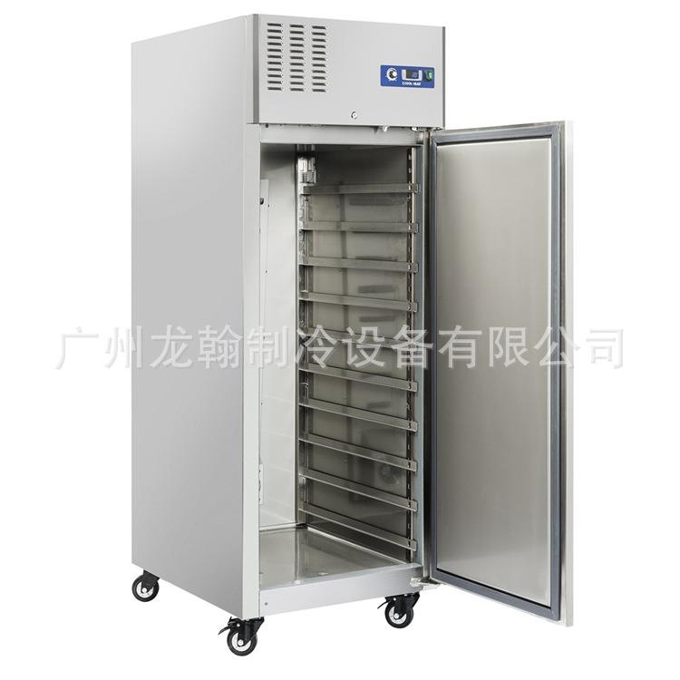 单门风冷冷冻插盘柜冰箱商用无霜冷冻慕斯面团烘焙冷柜