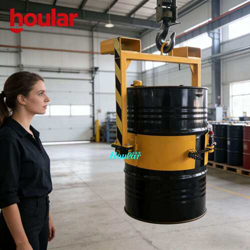 现货供应L8夹00抱箍式LM800M油桶吊具摇 手翻转油桶具 油桶倾倒工