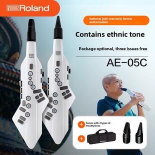 罗兰Ae C电动吹管电动萨克斯管配备声源数字管乐器