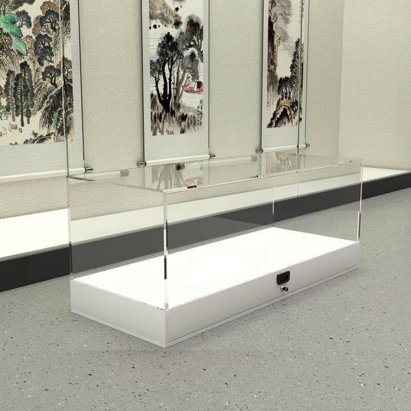 桌面玻璃展示柜珠宝首饰品台面玻璃罩精品小型陈列柜子模型防尘罩