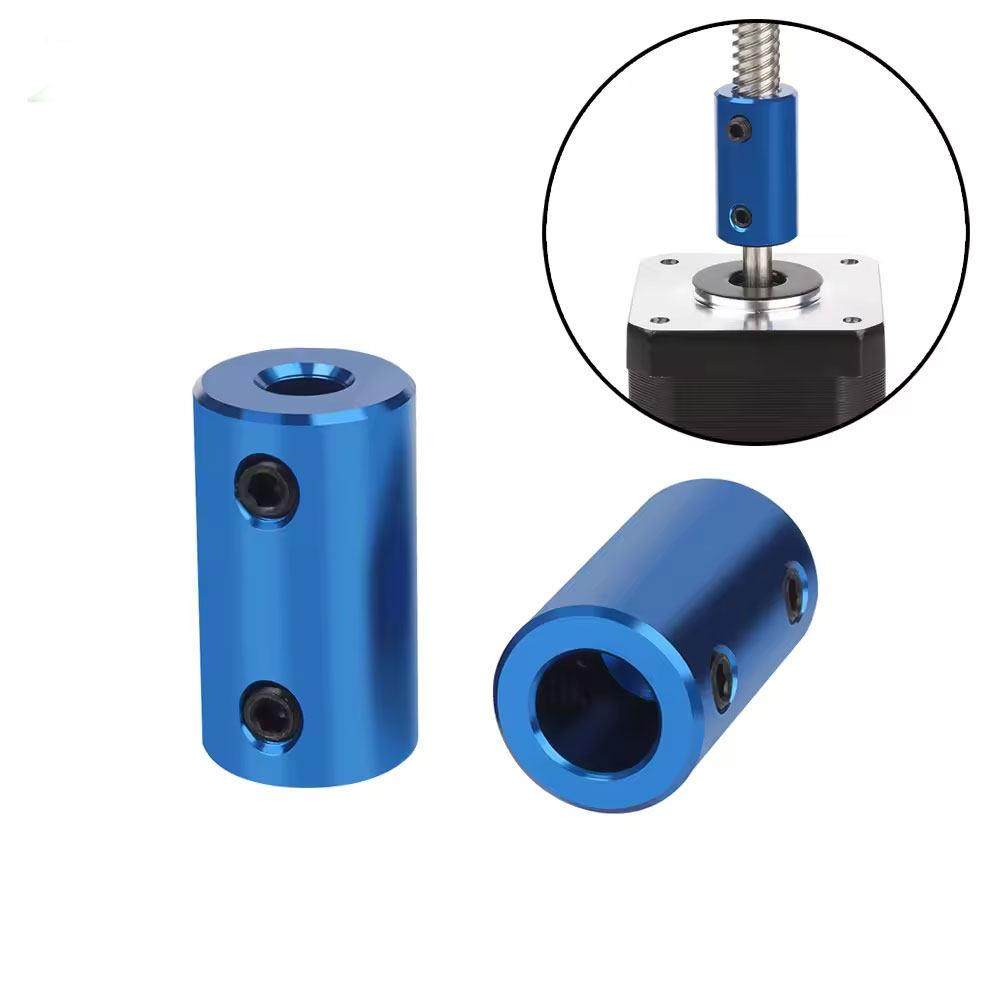 3D打印机配件铝合金蓝色联轴器步进电机丝杆连轴转换器D14 L25,五金/工具,联轴器,淘宝优惠券,粉丝福利购,淘宝优惠卷