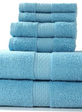 纯棉毛巾浴巾三件套 3pcs Luxury Bath Towel Set Cotton Towels