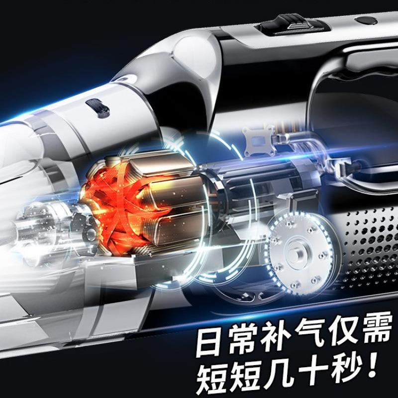 汽车胎加测两车用胎压无874线充气泵器车载吸尘电动一体机多轮功
