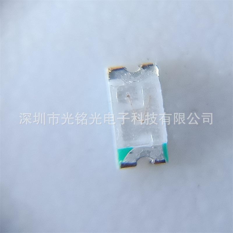 工厂供应 0603反编黄光 1608反编黄色贴片灯珠 反编黄发光二极管