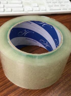 透明胶带整箱胶纸快封箱胶布递宽6.cm米PWX黄胶打包卷0厂家