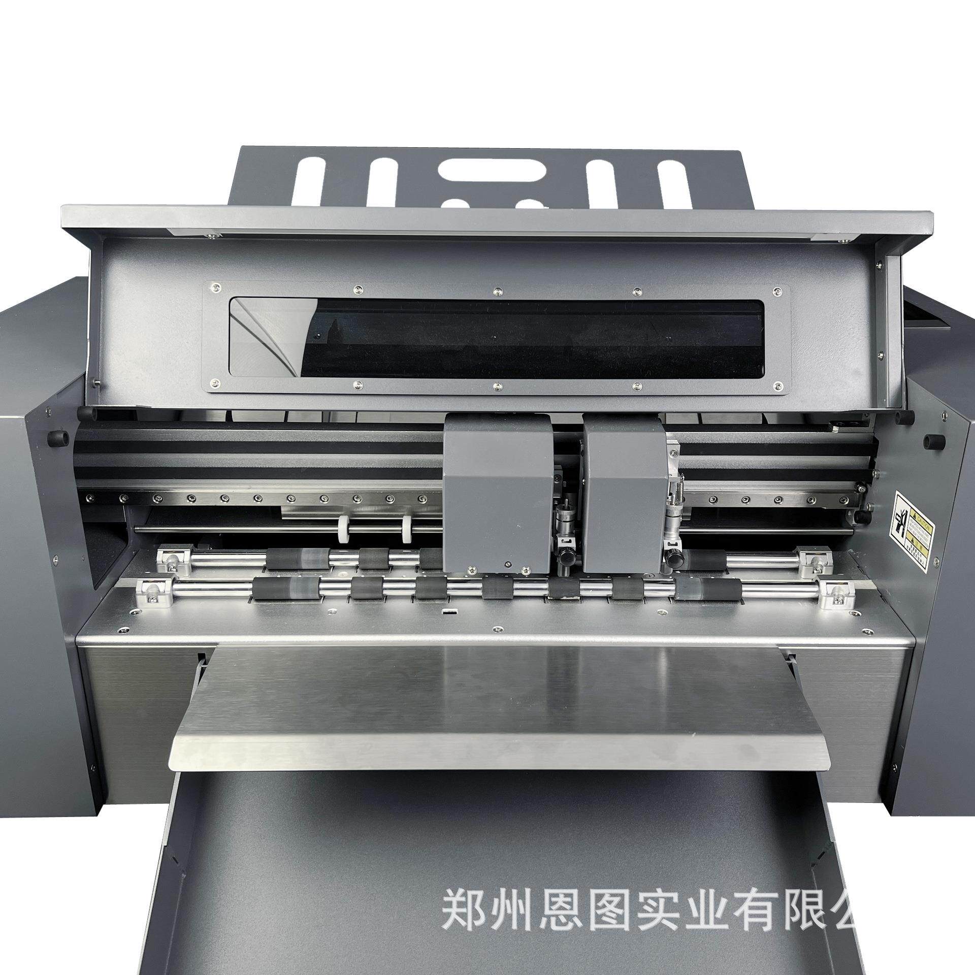 全自动双跑车数码模切机伺服高速不干胶标签异形LOGO切割机