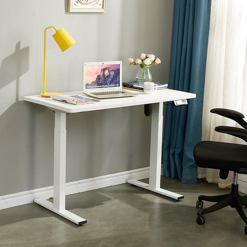 双电机升降桌电动智能家用学习电脑办公桌移动式可升降办公桌