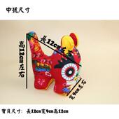 纯手工布老虎中国风民间手工艺品中国特色礼品送老外满月百岁礼品