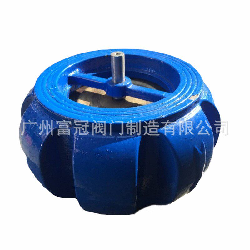 对夹式消声止回阀H71X-16Q泵房专用铸铁南瓜型消声止回阀DN40-250