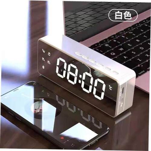 Night-light LED electronic clock alarm small 夜光静音小闹钟