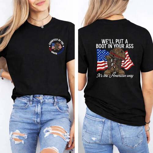 American different motion vintage oversized graphic