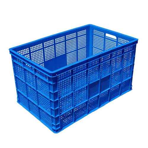 震迪大号塑料筐加厚运输周转筐透气蔬菜筐800*572*505可定制K661