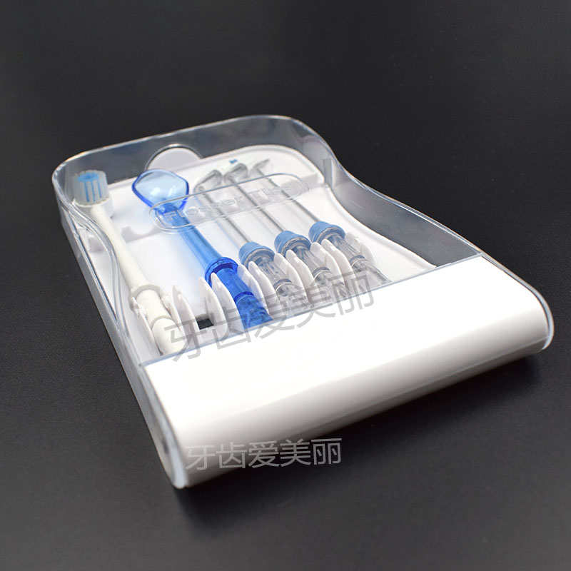 适用洁碧waterpik洗牙器水牙线标准正畸刷头喷头喷嘴收纳盒配件