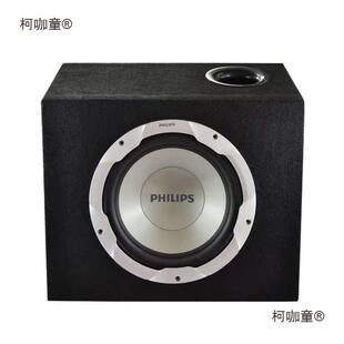 车载低音炮音柯咖童空1箱0寸低音箱体空箱12寸响箱体音炮响梯形箱