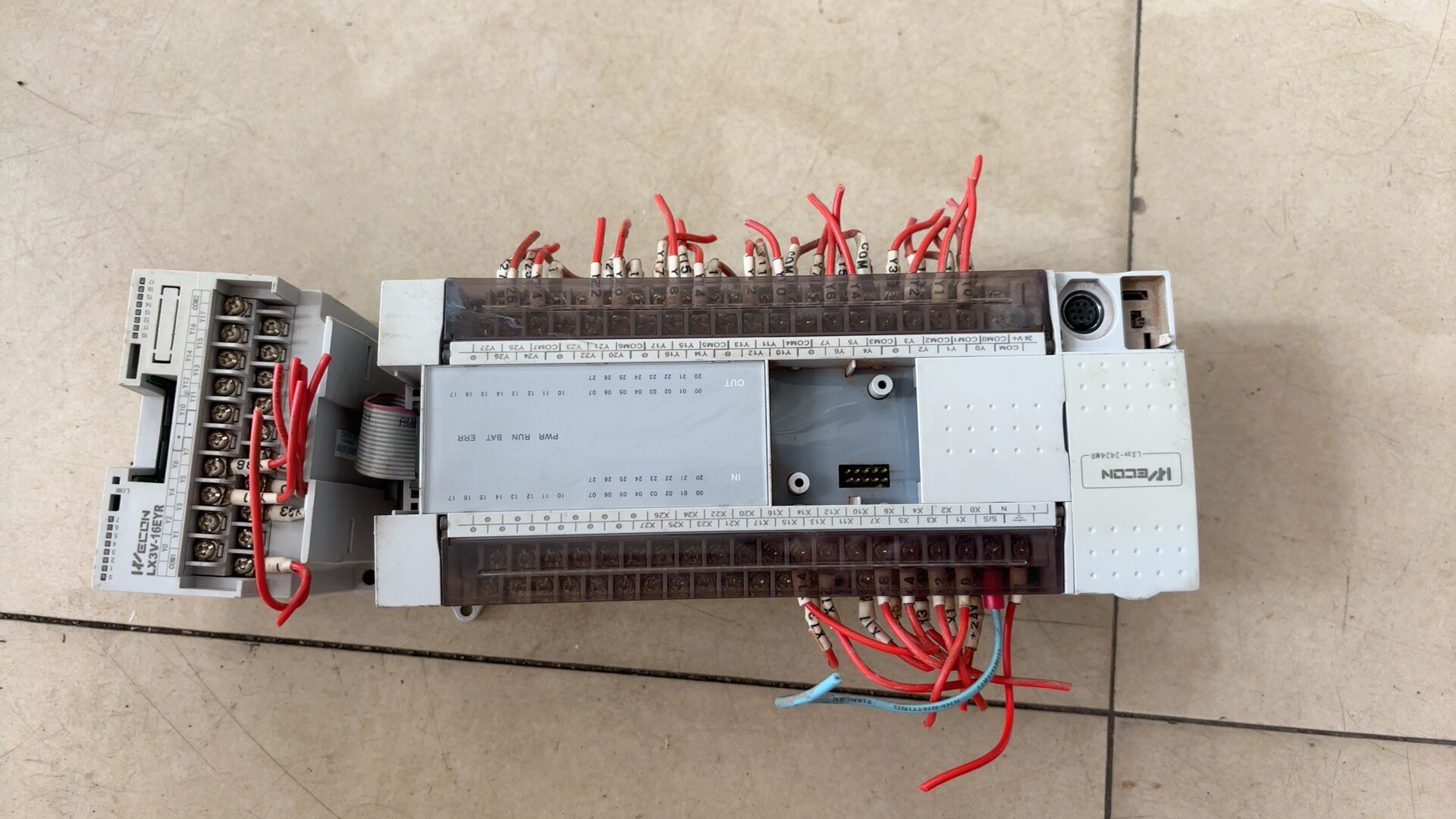 拆机维控PLC，LX3V-2424MR-A，