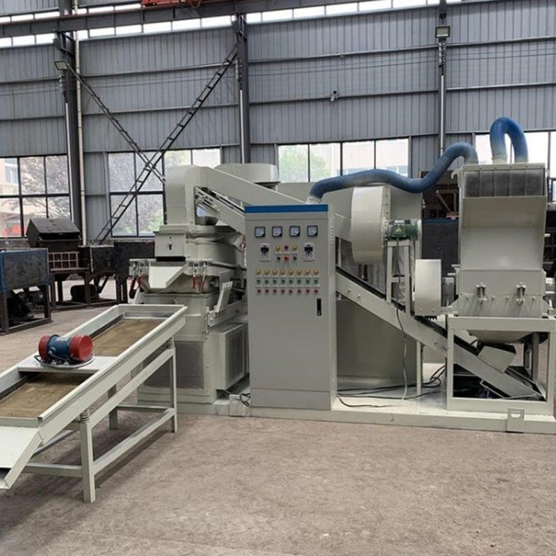 800型铜米机大型铜线铝线脱皮粉碎机线路板插线板破碎分离铜米机