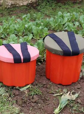 干农活坐凳采茶凳子干活大棚懒人凳农用随身摘茶叶神器种田屁股凳