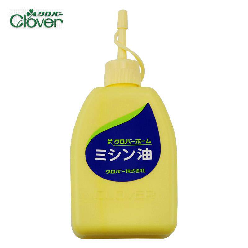 日本进口可乐Clover缝纫机油润滑油 衣车拷边机机油家用100ml
