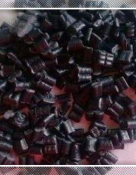 黑PP浮水回料塑料粒子黑色颗粒
