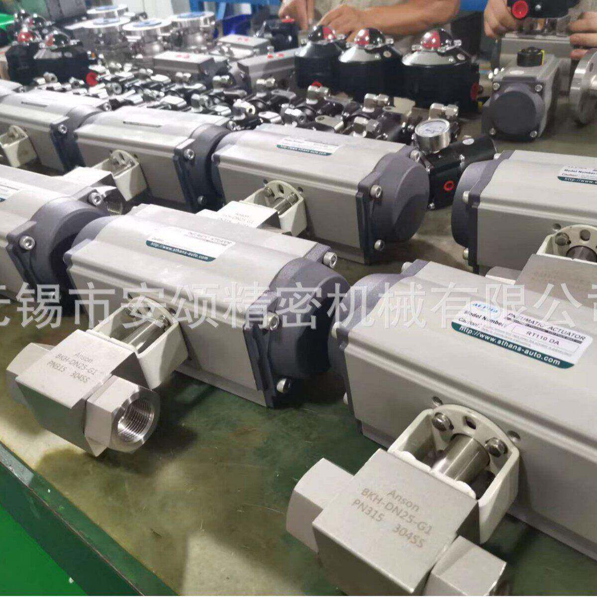ALPHA盾尾油脂气动球阀RT110DA带阀门RT050DA隧道盾构用RT035DA