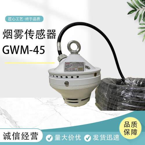 天津华宁GQG5矿用本质安全型烟雾传感器Y2矿用皮带保护烟雾传感器