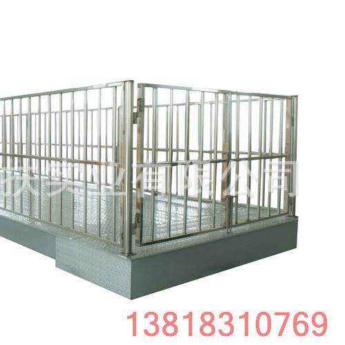 秤1吨动SCS牲畜物用地猪磅 养殖动物 不锈钢畜牧业秤 生地磅秤