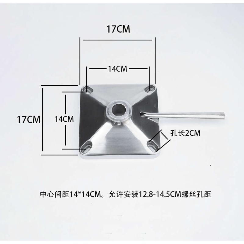 办公椅电脑椅转椅椅子配件大全维修铝合金方托盘底座底盘加厚耐用
