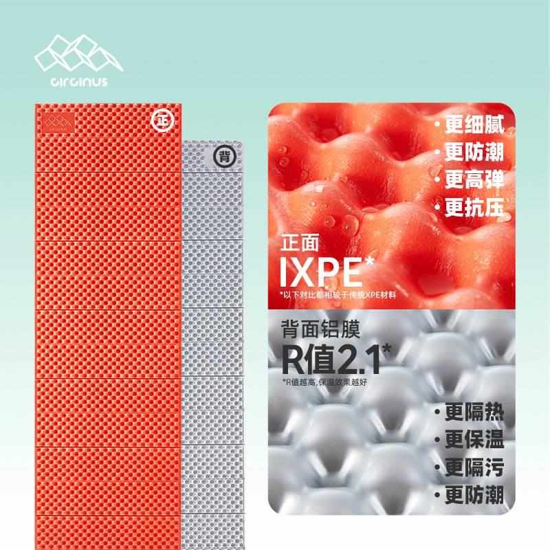 Circinus户外蛋巢睡垫野营徒步午休垫加厚铝膜折叠防潮垫帐篷地垫
