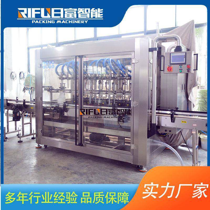 自动大桶食用油灌装机橄榄油大豆油流量计灌装机菜籽油灌装机