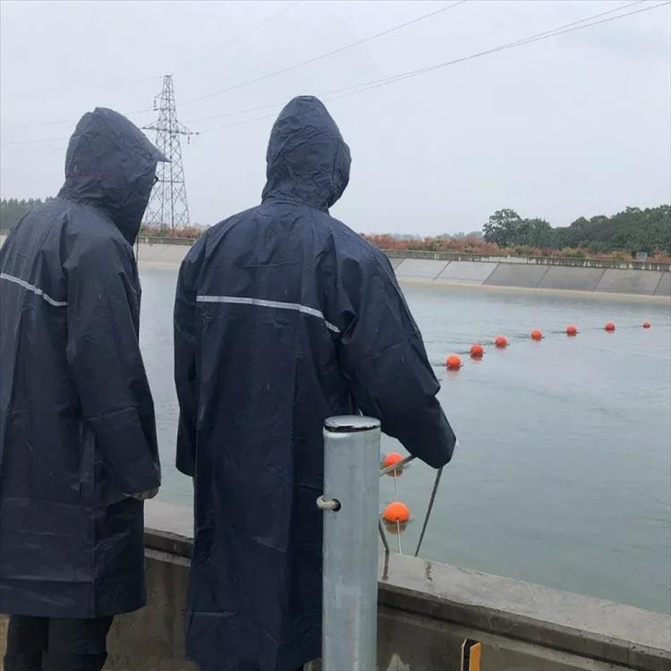水上穿绳连接海洋塑料浮球 40CM海洋汽艇比赛常用隔离航线浮子