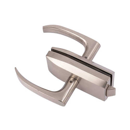 玻璃隔断门锁单开玻璃门执手锁高隔门锁精品304玻璃适用10-15mm