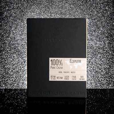 德国进口高端Coppeneur可本诺纯黑巧克力100%可可脂健身零食无糖