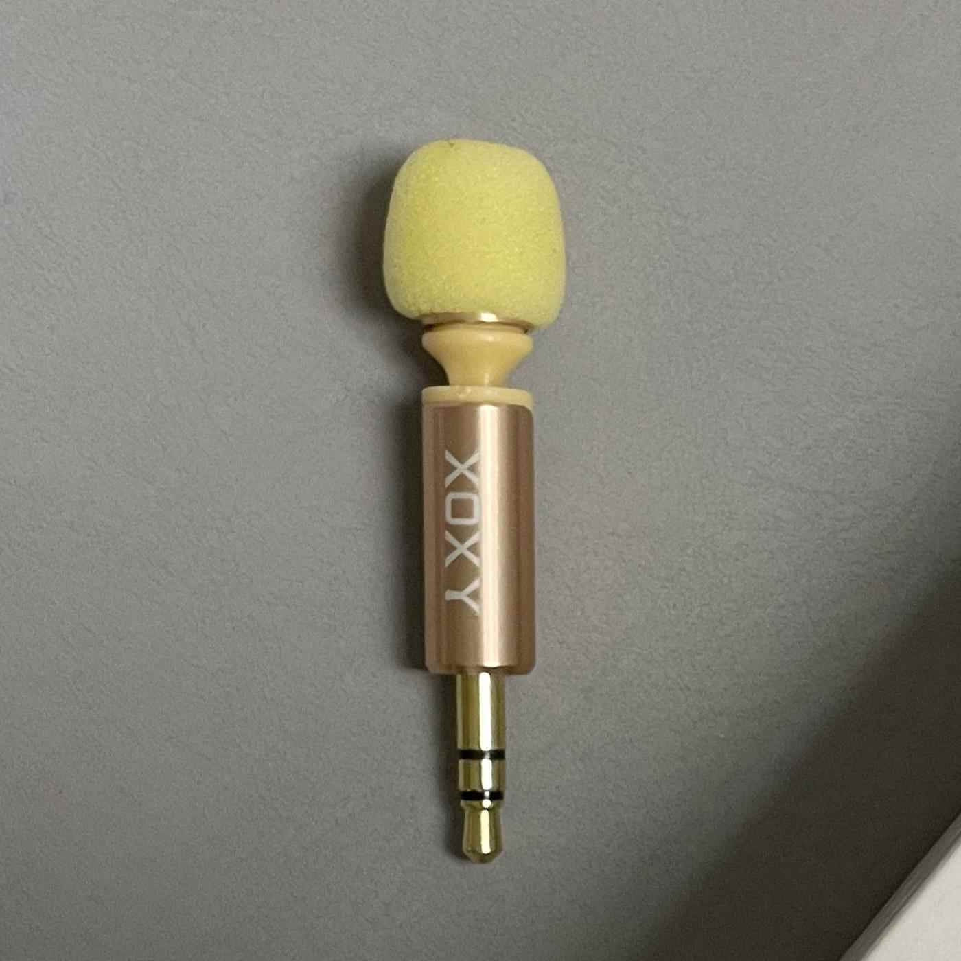 高音质超迷你麦克风SO8声卡全民K歌相机单反微单唱歌专用小话筒5V