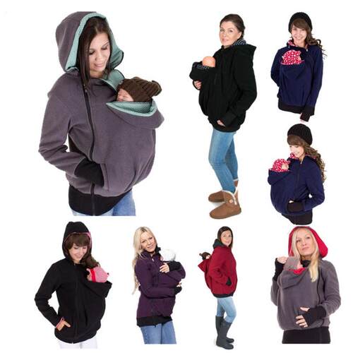 Three in one multifunctional hoodie jacket for women's