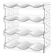 水瓶收纳架台面可叠加透明葡萄酒展示架冰箱红酒架家用置物架