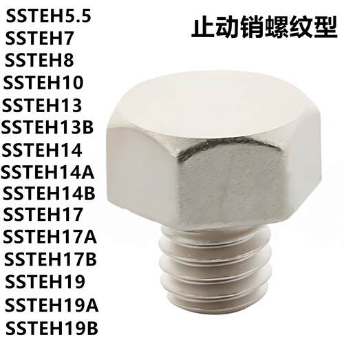 SSTEH5.5A 7 8 10 13 13A 13B 14 14A 14B 17 17A 19止动销螺纹型