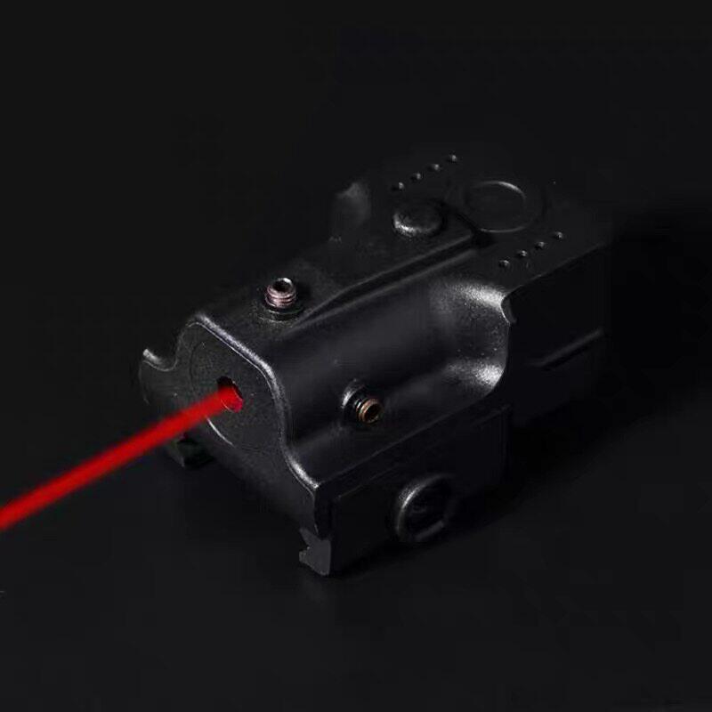 激光瞄准器模型玩具左右微调通用黑色激光射线瞄准器