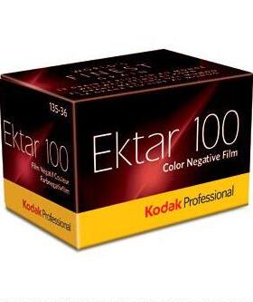 柯达 Kodak 专业负片 超炮塔 EKTAR 100 135 彩色胶卷 2027 极细