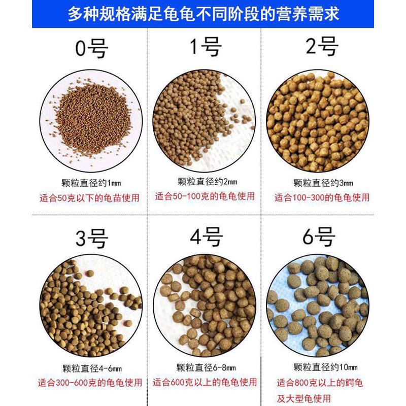 40斤装嘉盛龟类配合饲料浮水颗粒龟粮石金钱火焰巴西龟草龟鳄龟料