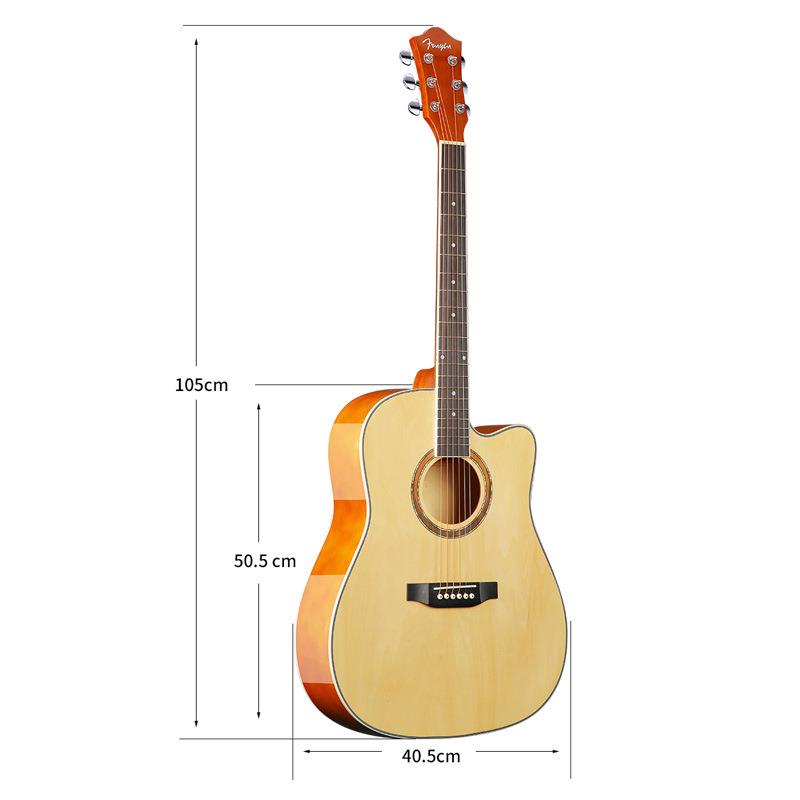 41寸民谣吉他初学者易上手原声吉他guitar木吉他厂家