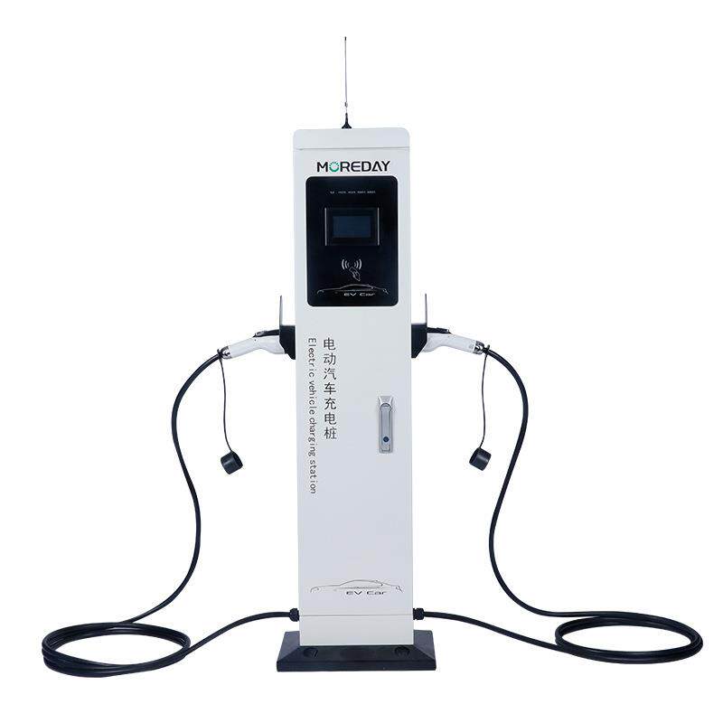 新能源电动汽车交流扫码商用充电桩14KW双枪慢充小区专用充电器
