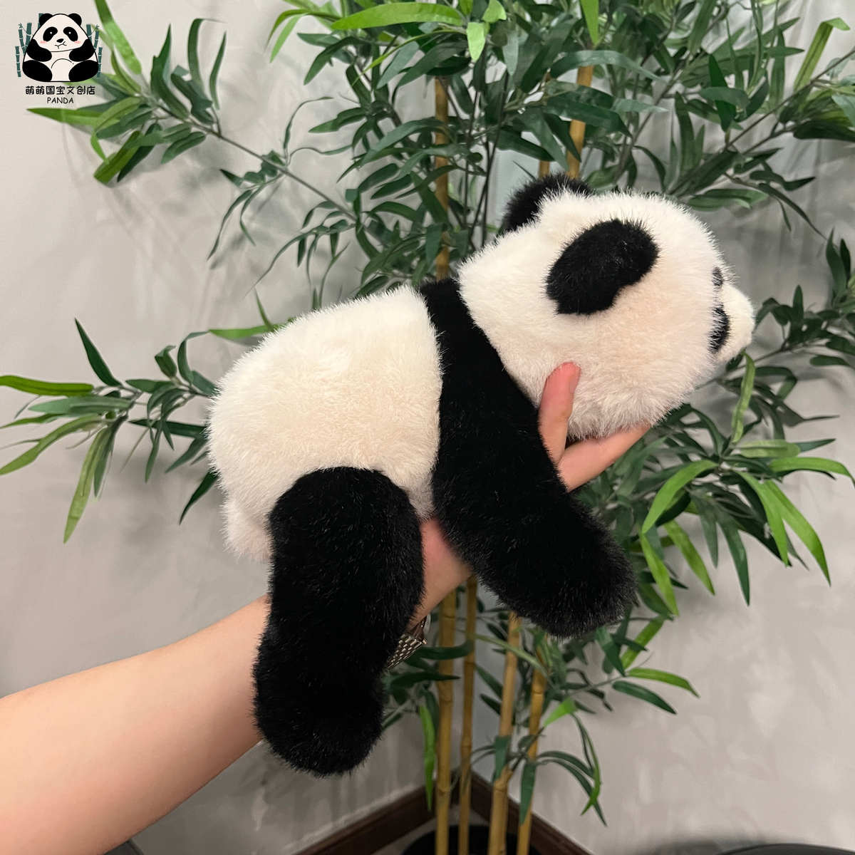 儿童安抚玩具礼物仿真毛绒福宝熊猫玩偶公仔成都基地同款纪念品