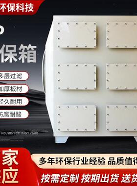 pp防腐除臭活性炭过滤箱废气净化漆雾处理设备活性炭环保吸附箱