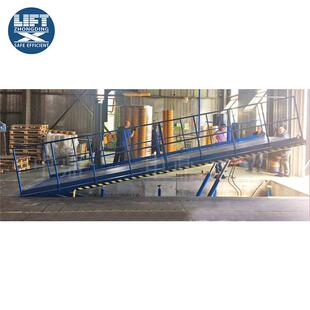 平现货固定式 RRB地藏上下货台坡道月台调节板倾角度斜卸货液压登